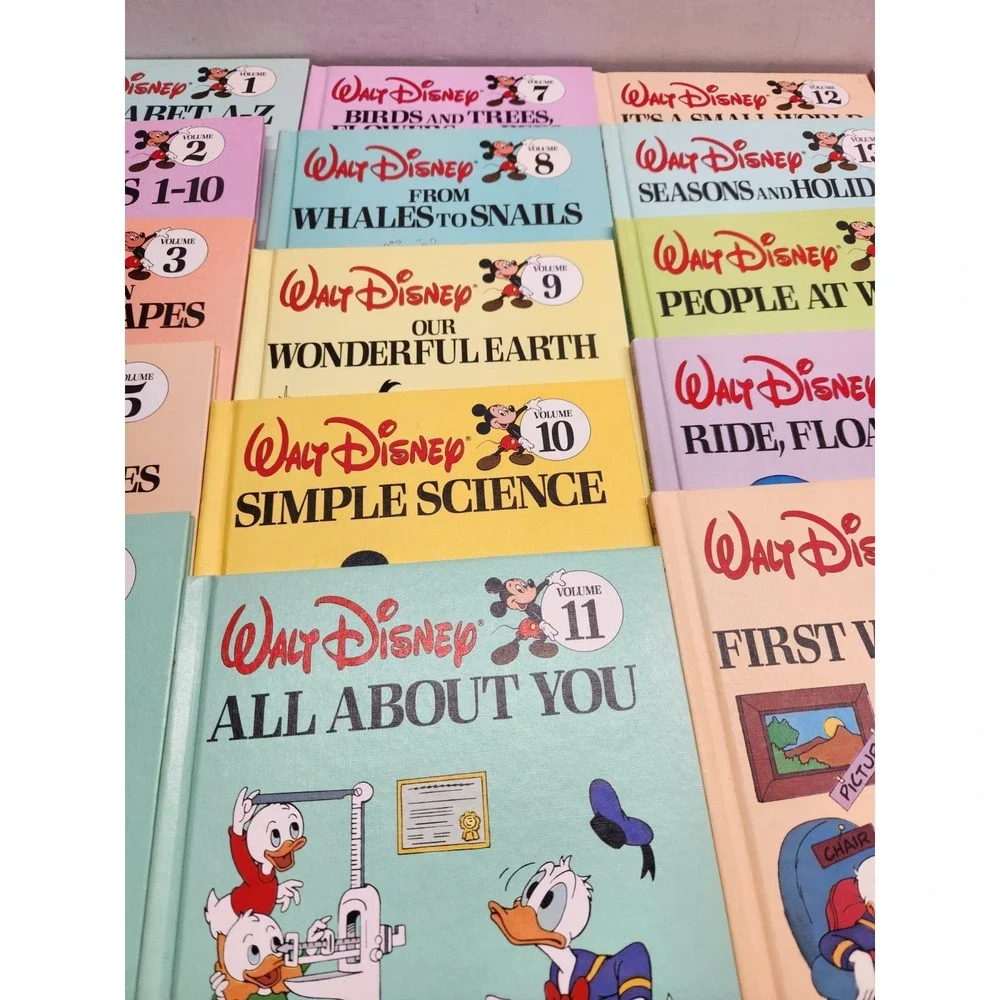 Walt Disney's Fun To Learn Library - Volume 1 to 19 - MISSING # 4 - 1989